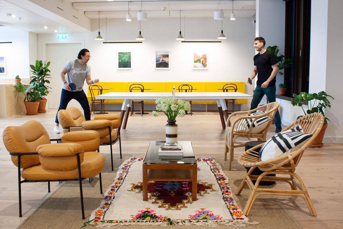 Innenbereich WeWork in Frankfurt 